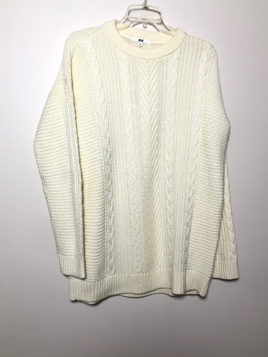 Uniqlo Sweaters - Uniqlo Cream oversized Cable Knit Sweater M